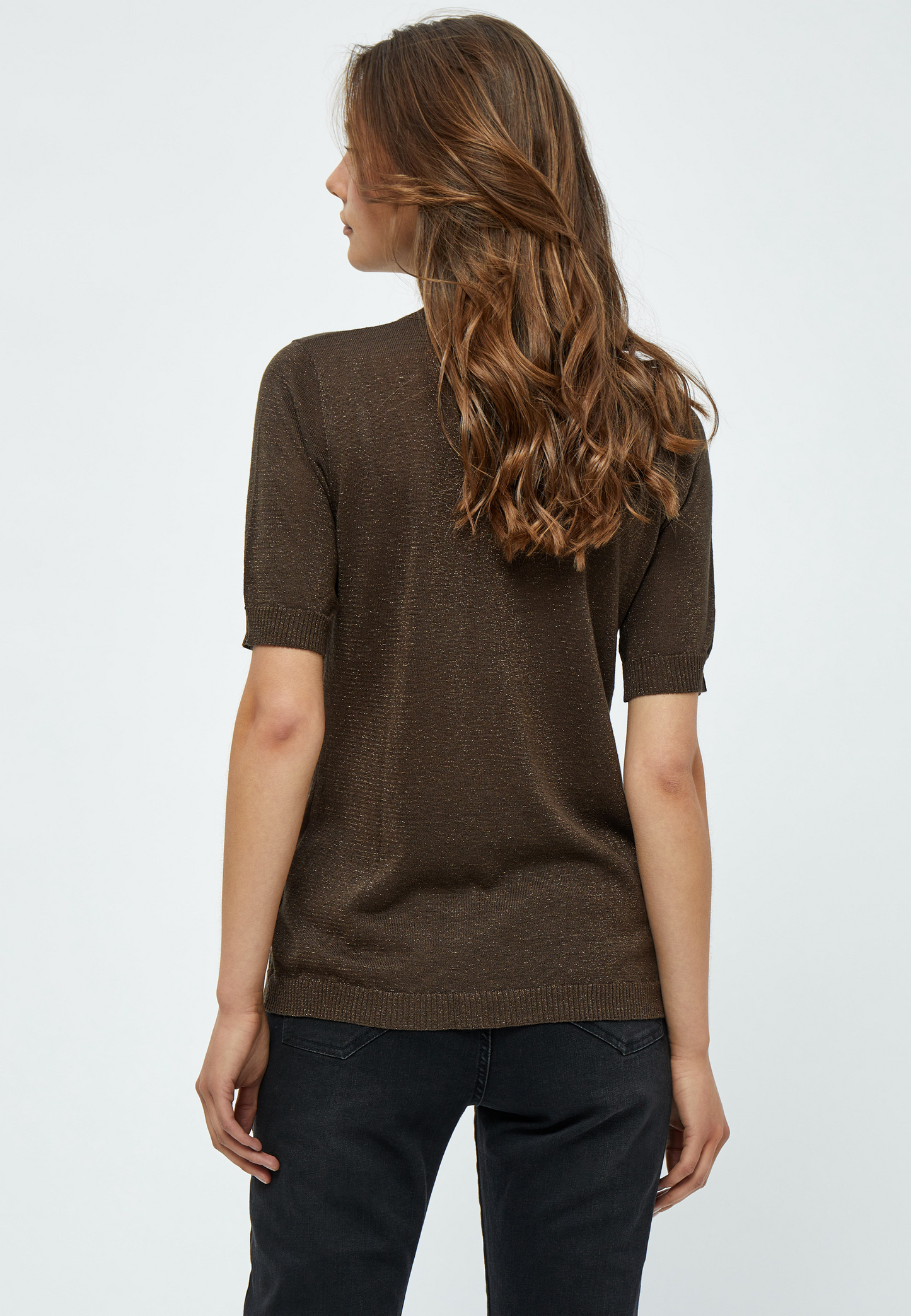 MSLima Roll Neck Knit - Brun