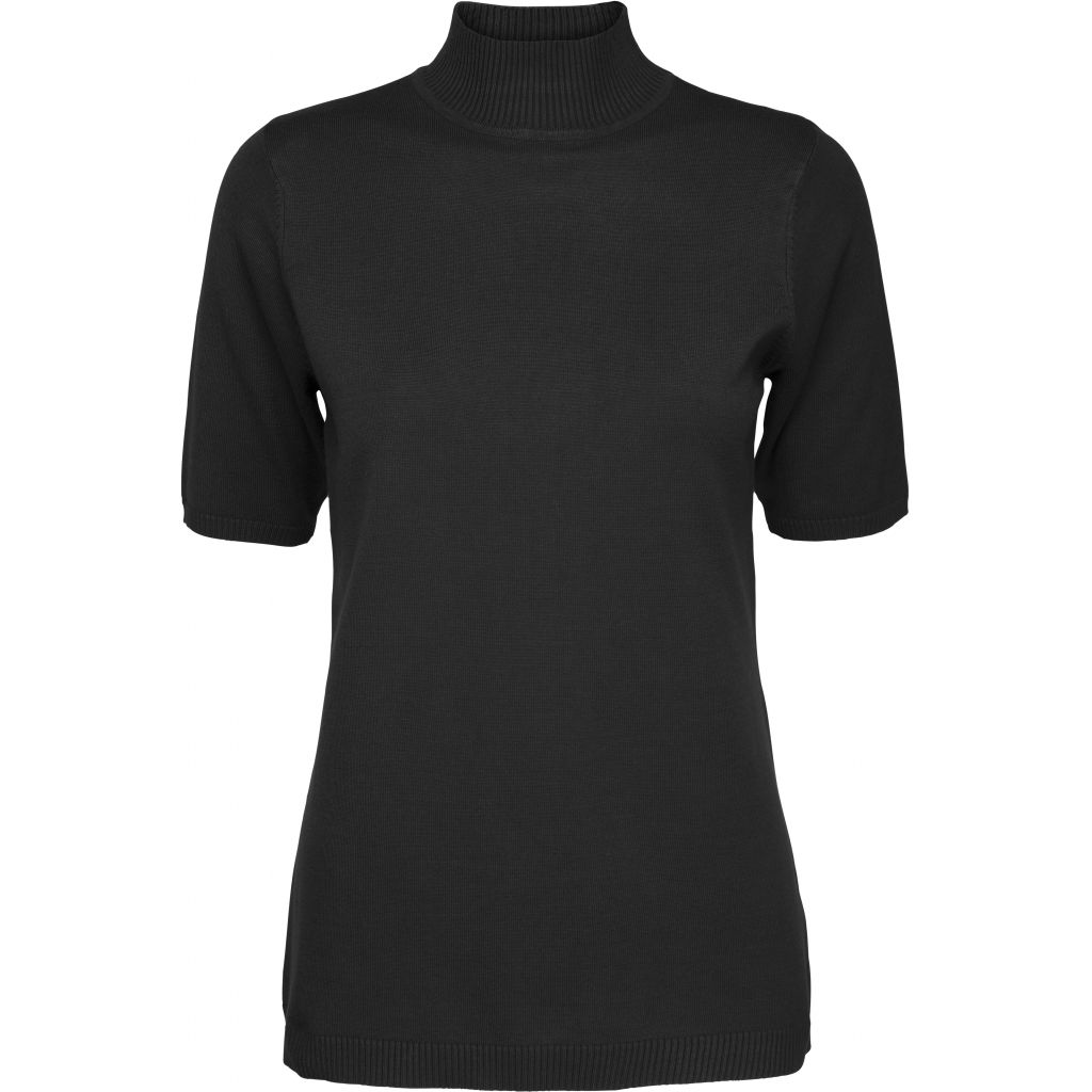 MSLima Roll Neck Knit - Sort