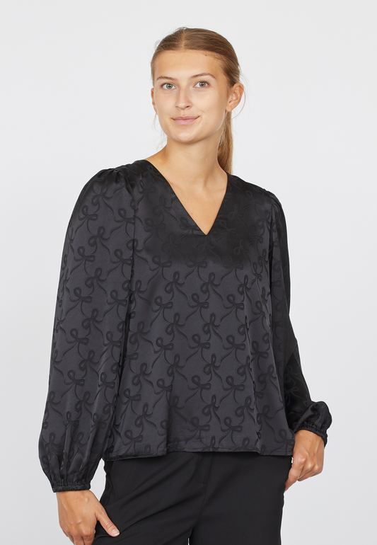 Ventia Bluse - Sort