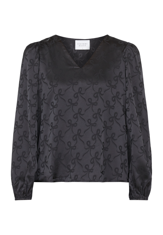 Ventia Bluse - Sort