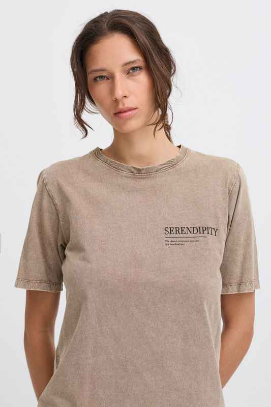 BYSolko SS T-shirt - Valnød