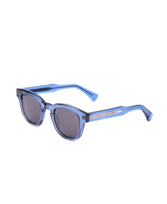 AUSTIN Grey Blue Transparent - Solbrille