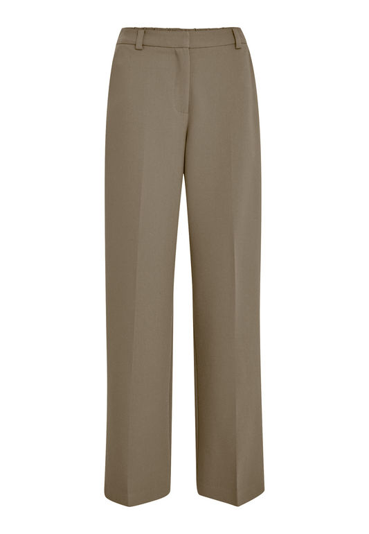 PCDelia Mid Waisted Straight Bukser